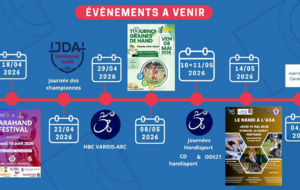 Prochains évènements comité 21