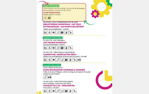 SEMAINE DIJONNAISE HANDI CAP'S