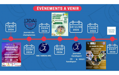 Prochains évènements comité 21
