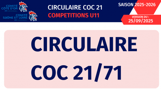 Circulaire COC 21-71